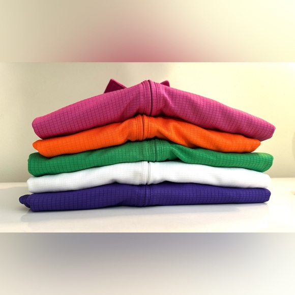 BERMUDA SANDS Green Golf Wick Away Technology Performance Jacket 1/4 Quarter Zip - Picture 9 of 12